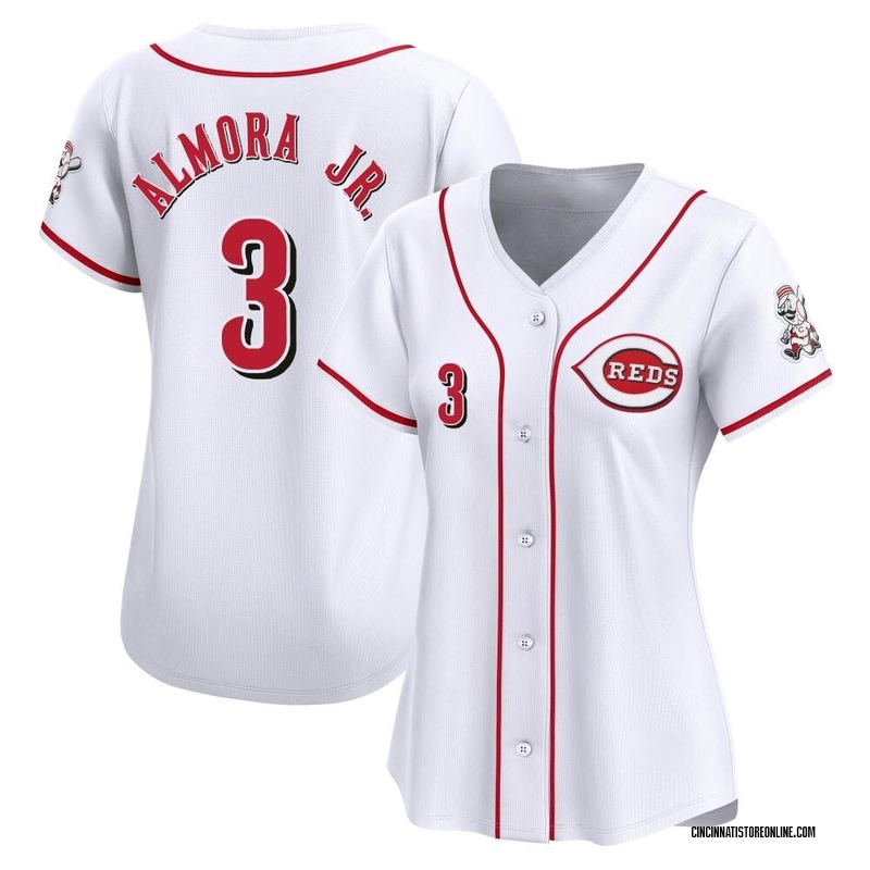 Albert Almora Jr. Women's Cincinnati Reds Home Jersey - White Limited