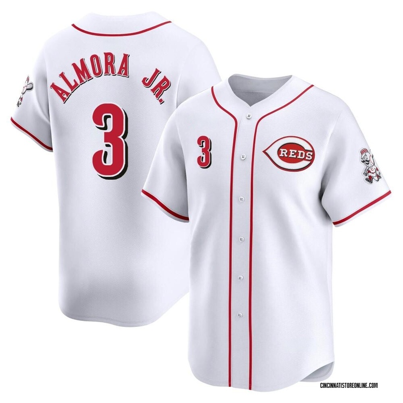 Albert Almora Jr. Youth Cincinnati Reds Home Jersey - White Limited