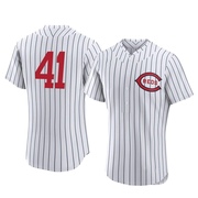 Andrew Abbott Men's Cincinnati Reds 2022 Field Of Dreams Jersey - White Authentic