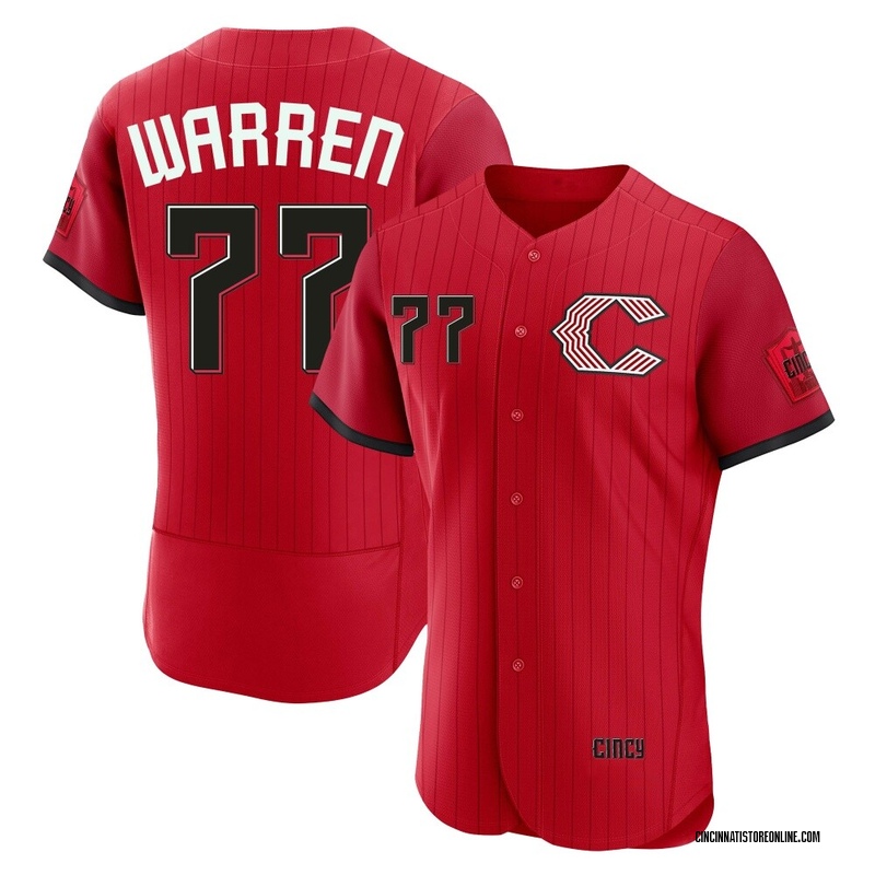Art Warren Men's Cincinnati Reds 2026 City Connect Stadium Jersey - Red Authentic
