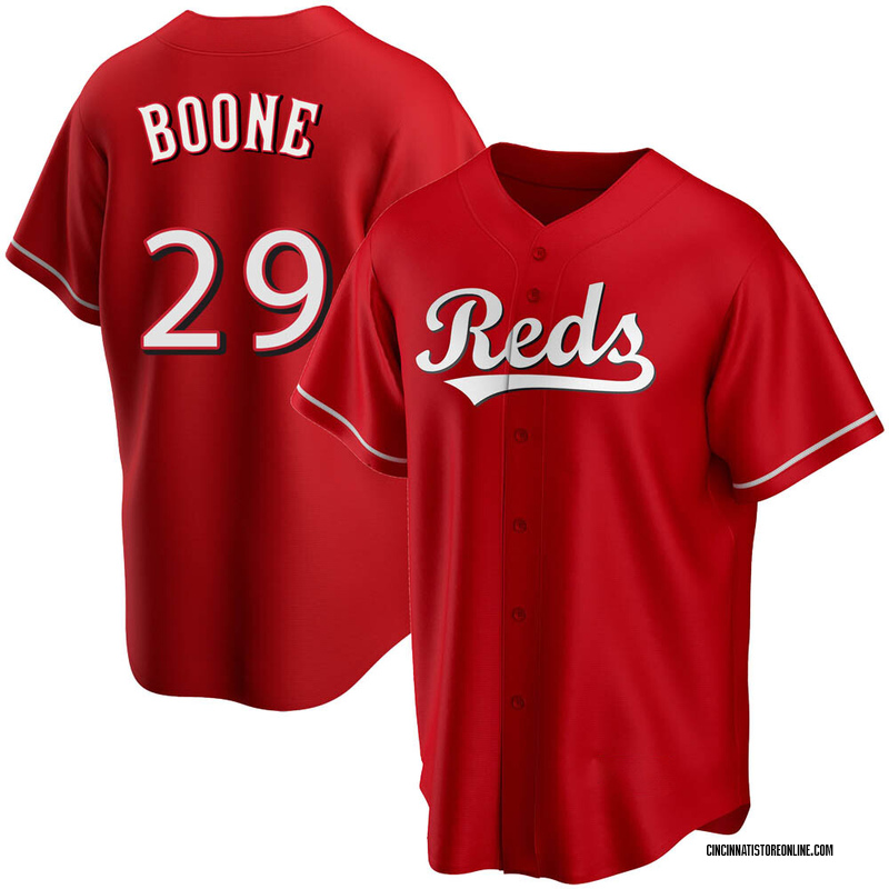 Bret Boone Men's Cincinnati Reds Alternate Jersey - Red Replica