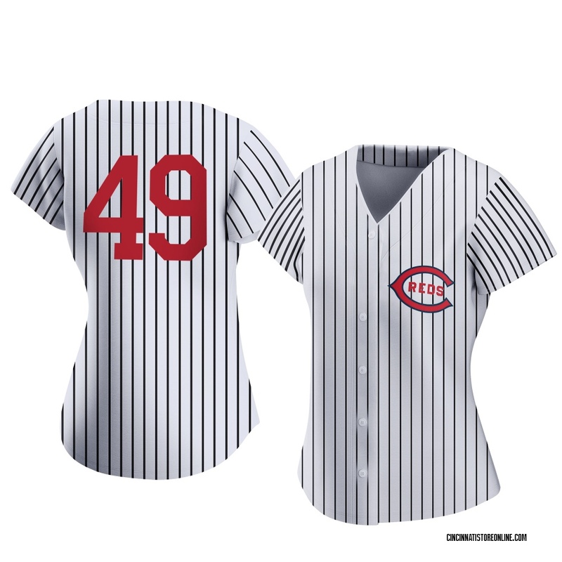 Brock Burke Women's Cincinnati Reds 2022 Field Of Dreams Jersey - White Authentic