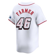 Buck Farmer Men's Cincinnati Reds 2025 Speedway Classic Alternate Jersey - White Limited