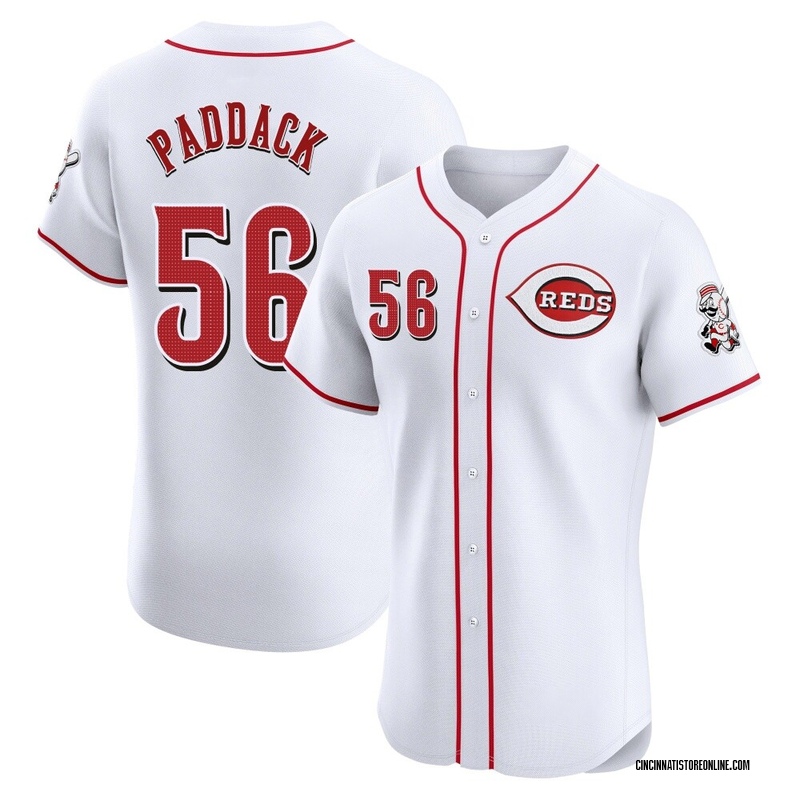 Chris Paddack Men's Cincinnati Reds Home Jersey - White Elite