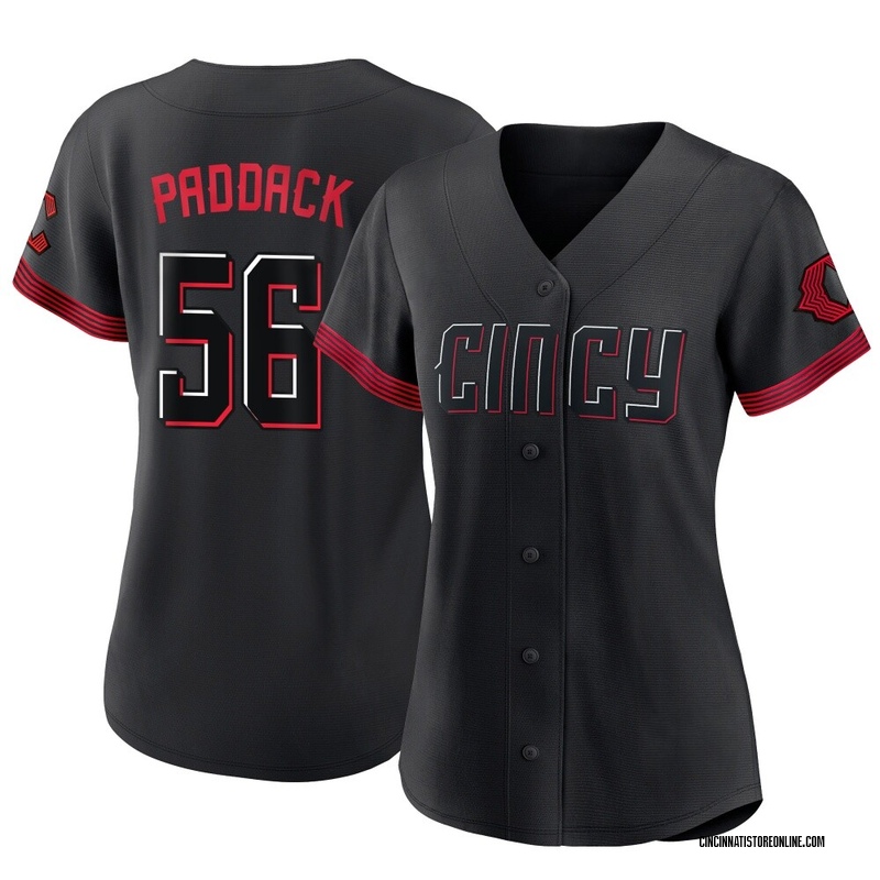 Chris Paddack Women's Cincinnati Reds 2023 City Connect Jersey - Black Authentic