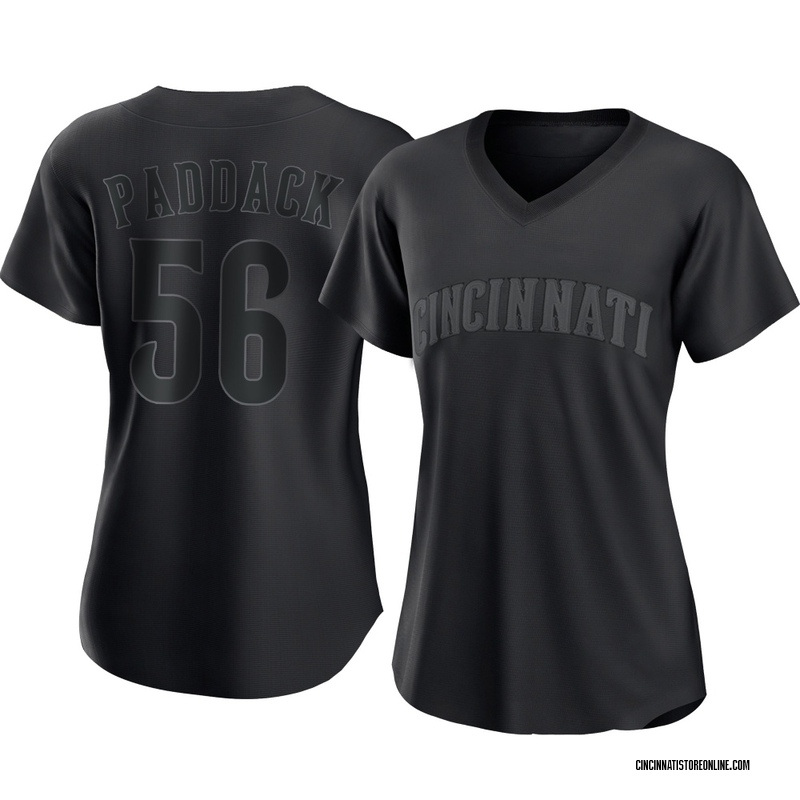 Chris Paddack Women's Cincinnati Reds Pitch Fashion Jersey - Black Replica