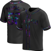 Chris Paddack Youth Cincinnati Reds Alternate Jersey - Black Holographic Replica