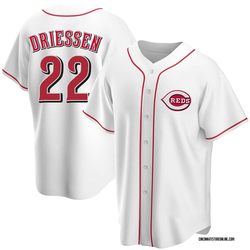 Dan Driessen Women's Cincinnati Reds Home Jersey - White Replica