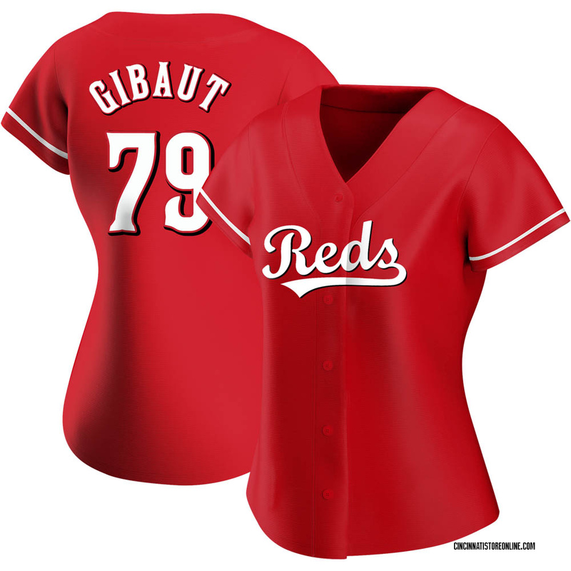Ian Gibaut Women's Cincinnati Reds Alternate Jersey - Red Replica
