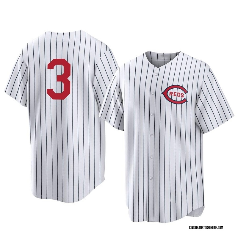 Jeimer Candelario Youth Cincinnati Reds 2022 Field Of Dreams Jersey - White Replica