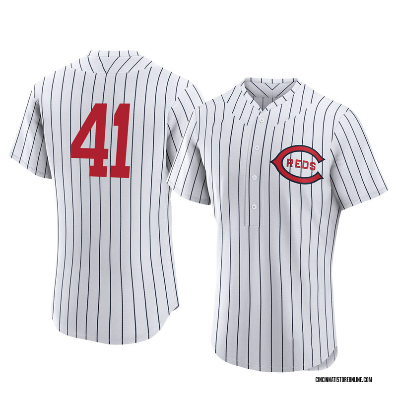 Joe Nuxhall Men's Cincinnati Reds 2022 Field Of Dreams Jersey - White Authentic