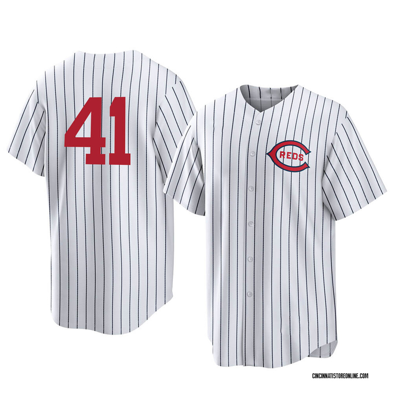 Joe Nuxhall Youth Cincinnati Reds 2022 Field Of Dreams Jersey - White Replica