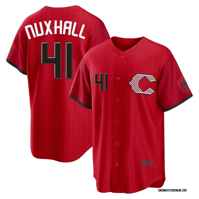 Joe Nuxhall Youth Cincinnati Reds 2026 City Connect Stadium Jersey - Red Limited