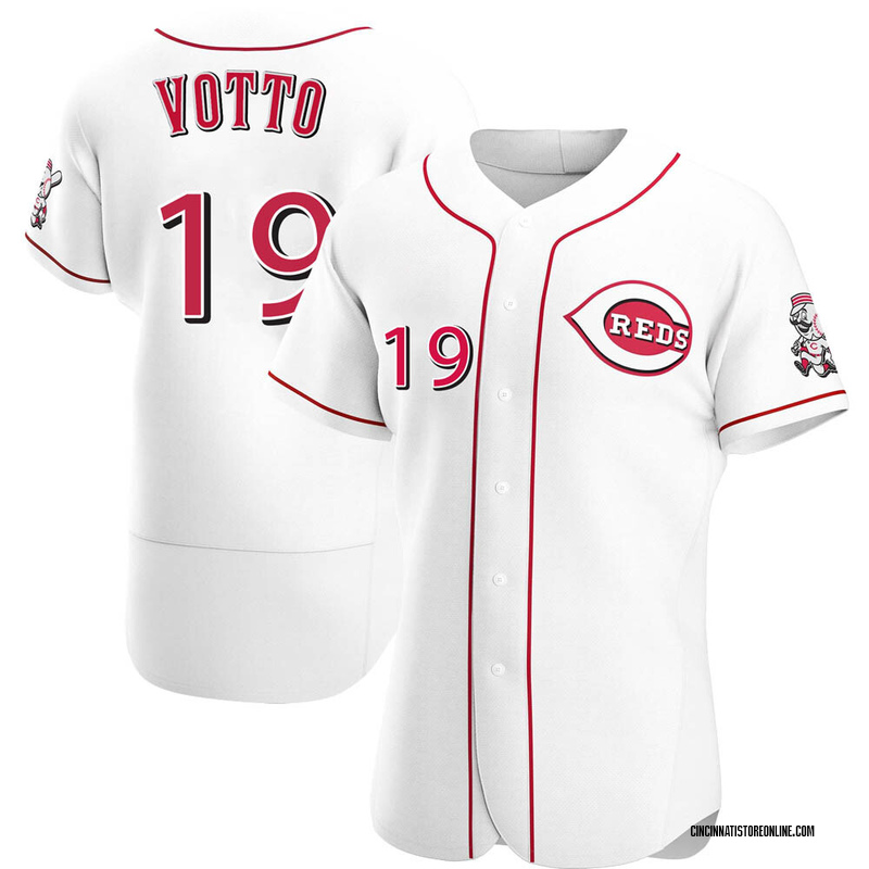 Joey Votto Youth Cincinnati Reds Alternate Jersey - Black Golden Replica