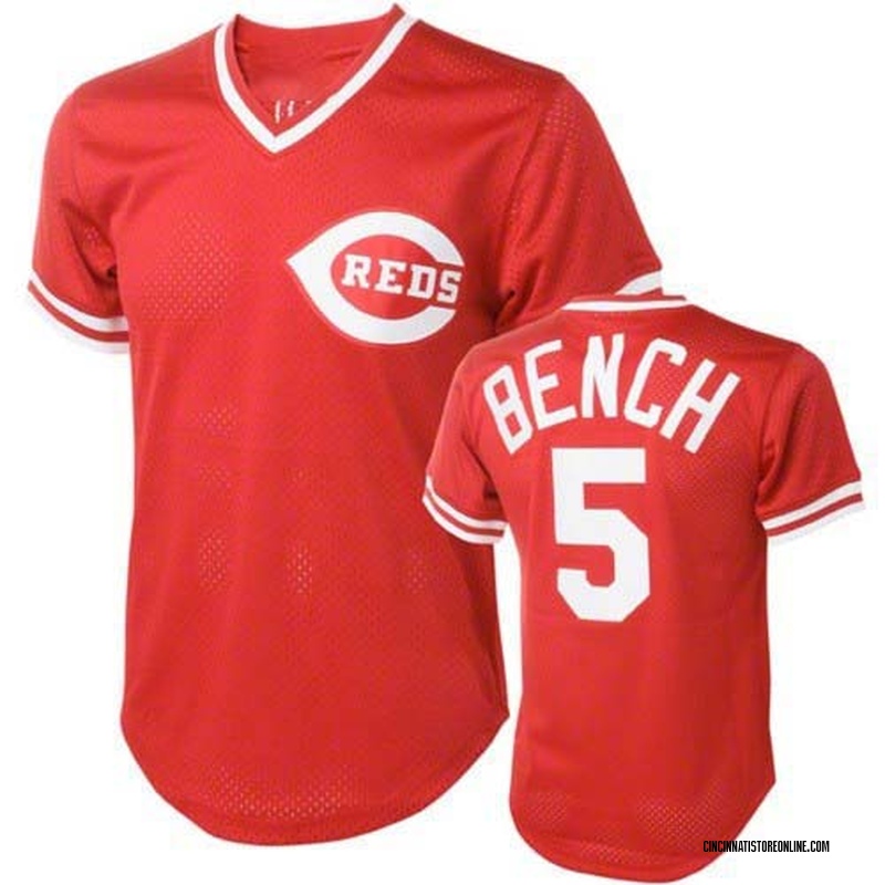 johnny bench jersey