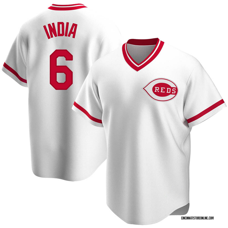 Jonathan India Men's Cincinnati Reds Home Cooperstown Collection