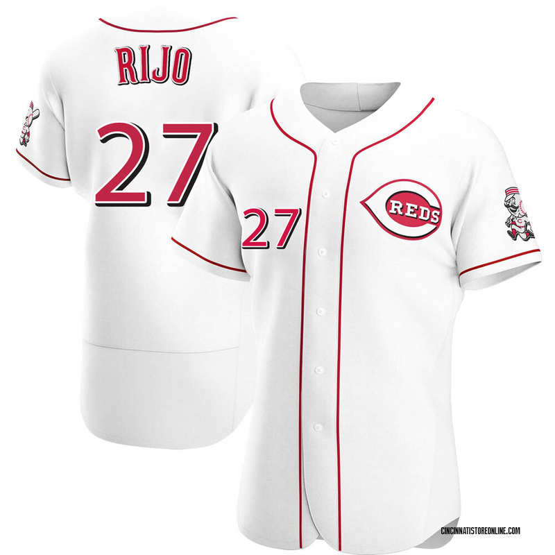 Jose Rijo Men's Cincinnati Reds Home Jersey - White Authentic