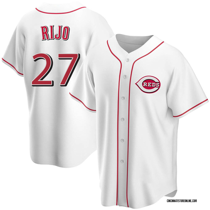 Jose Rijo Men's Cincinnati Reds Home Jersey - White Replica