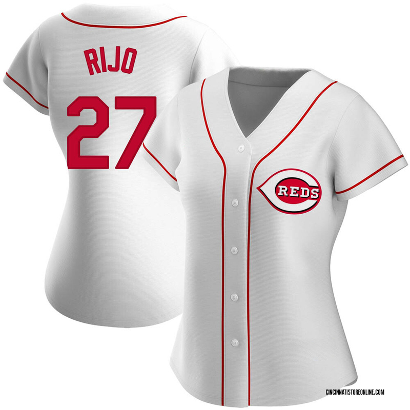 Jose Rijo Women's Cincinnati Reds Home Jersey - White Replica