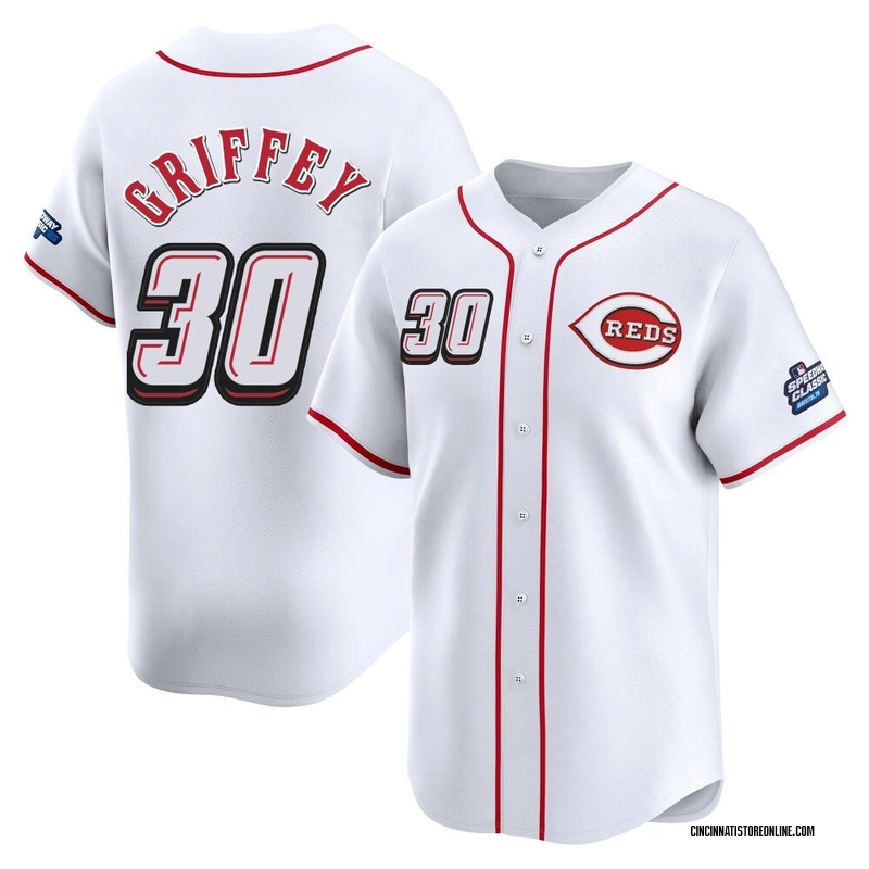 Ken Griffey Men's Cincinnati Reds 2025 Speedway Classic Alternate Jersey - White Limited