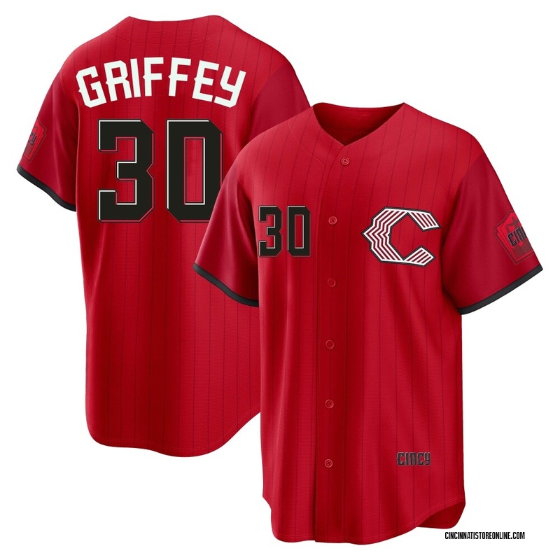 Ken Griffey Youth Cincinnati Reds 2026 City Connect Stadium Jersey - Red Limited