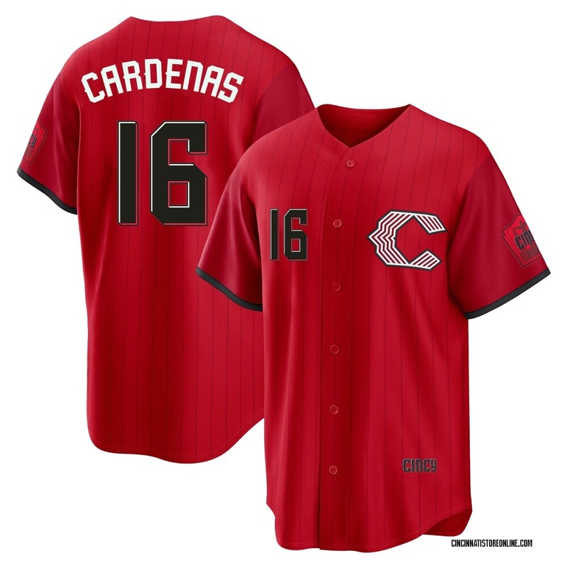 Leo Cardenas Youth Cincinnati Reds 2026 City Connect Stadium Jersey - Red Limited