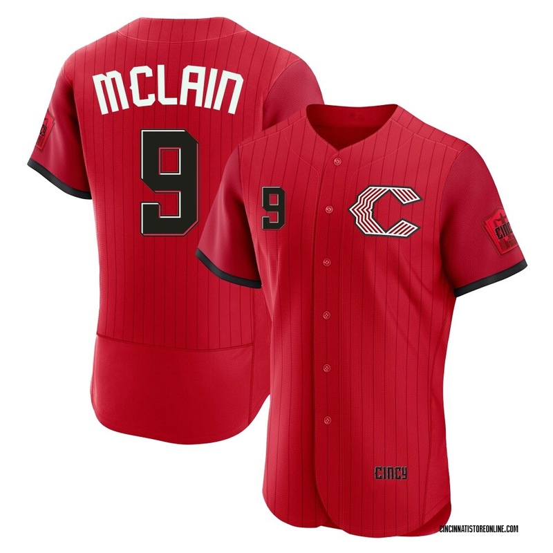 Matt McLain Men's Cincinnati Reds 2026 City Connect Stadium Jersey - Red Authentic