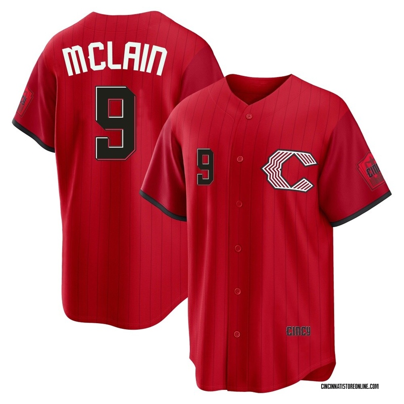 Matt McLain Men's Cincinnati Reds 2026 City Connect Stadium Jersey - Red Limited