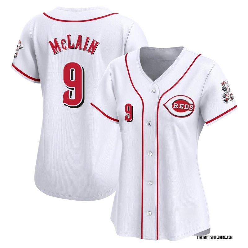 Matt McLain Women's Cincinnati Reds Home Jersey - White Limited