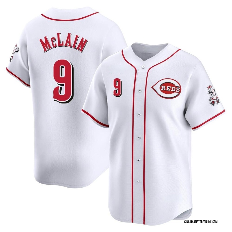 Matt McLain Youth Cincinnati Reds Home Jersey - White Limited