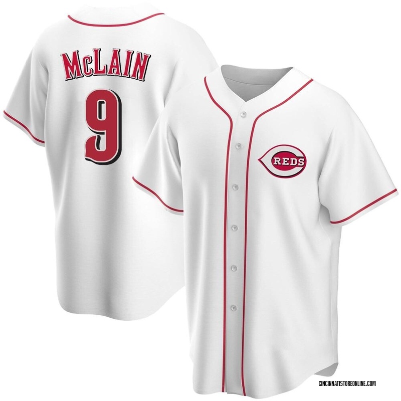 Matt McLain Youth Cincinnati Reds Home Jersey - White Replica