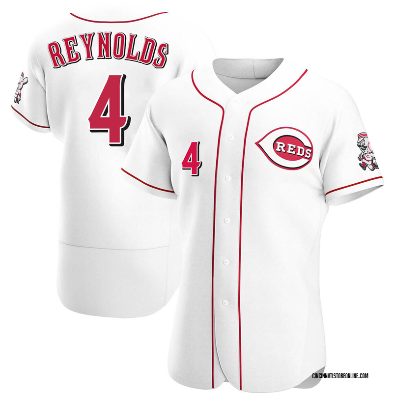 Matt Reynolds Men's Cincinnati Reds Home Jersey - White Authentic