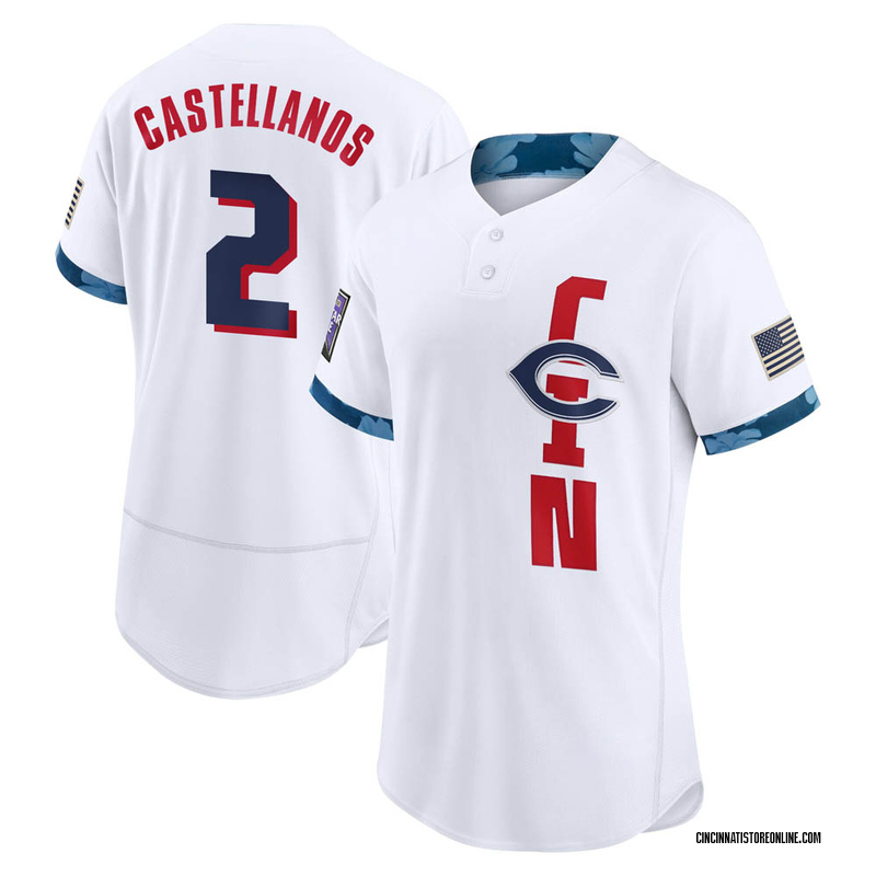 Nick Castellanos Men's Cincinnati Reds 2021 All-Star Authentic Jersey -  White Game