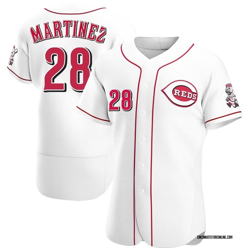Nick Martinez Men's Cincinnati Reds Home Jersey - White Authentic