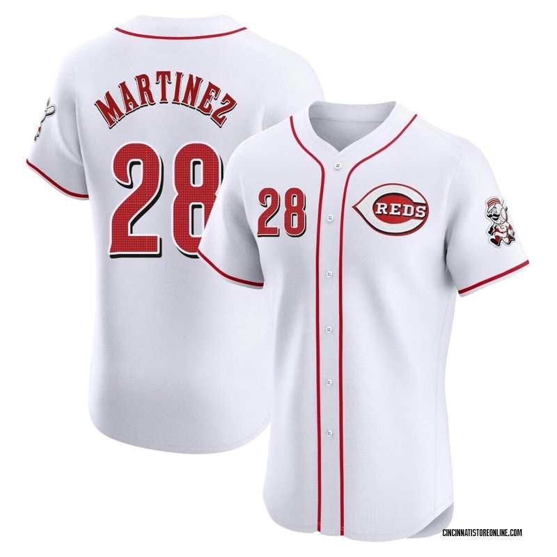 Nick Martinez Men's Cincinnati Reds Home Jersey - White Elite