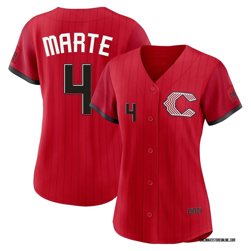 Noelvi Marte Women's Cincinnati Reds 2026 City Connect Stadium Jersey - Red Limited