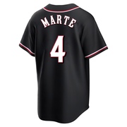 Noelvi Marte Youth Cincinnati Reds Fashion Out Jersey - Black Replica