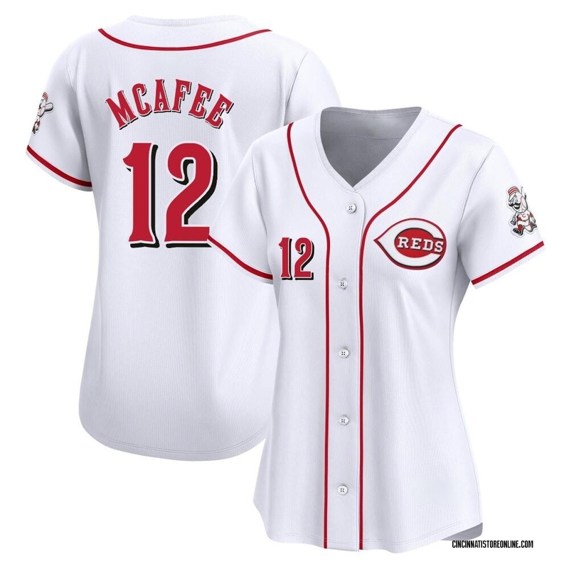 Quincy Mcafee Women's Cincinnati Reds Home Jersey - White Limited