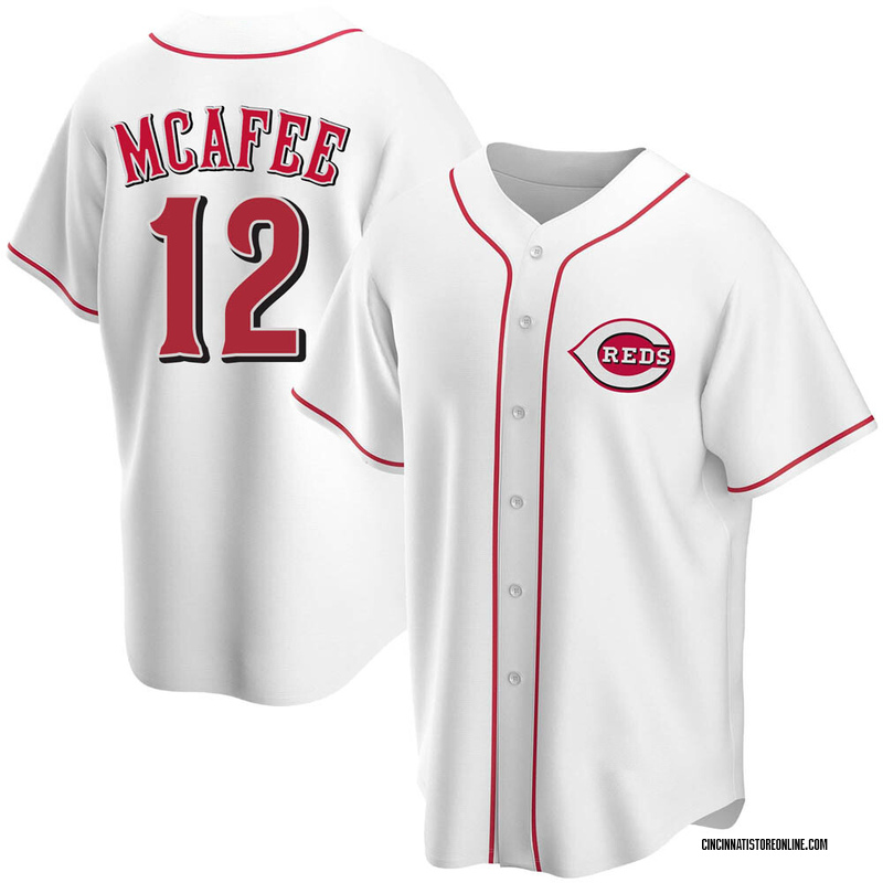 Quincy Mcafee Youth Cincinnati Reds Home Jersey - White Replica