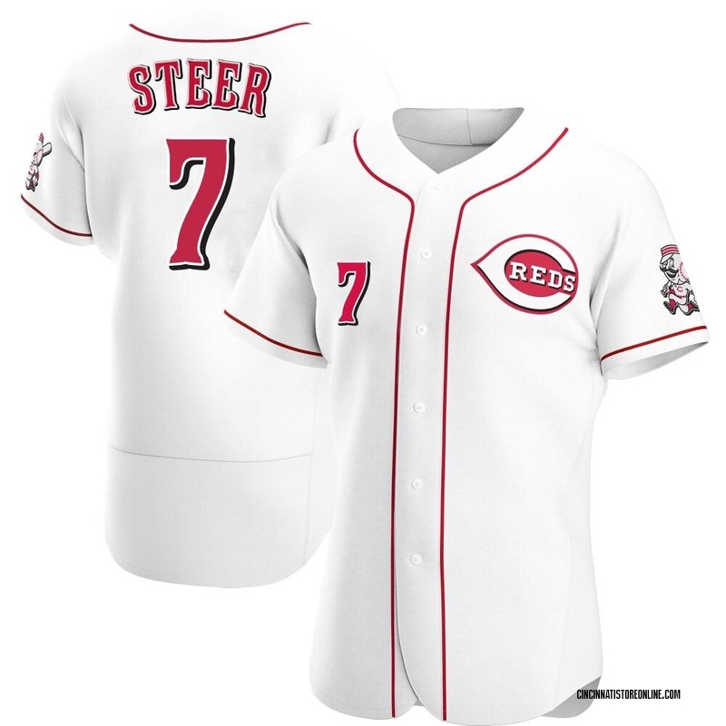 white cincinnati reds jersey