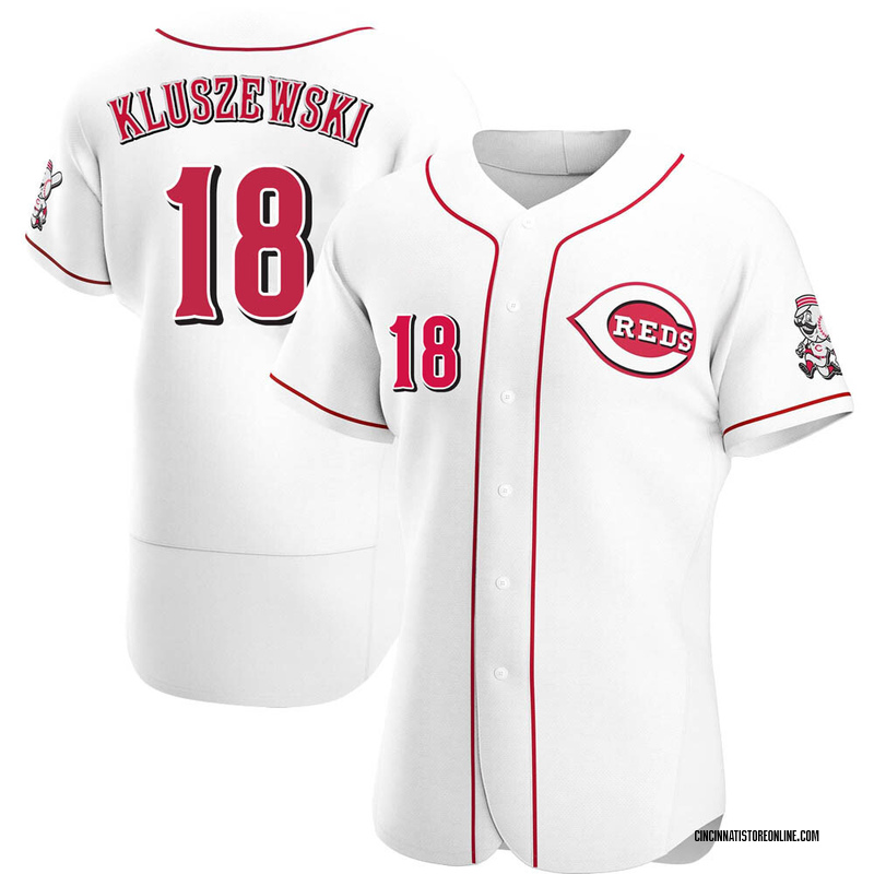 Ted Kluszewski Men's Cincinnati Reds Home Jersey - White Authentic