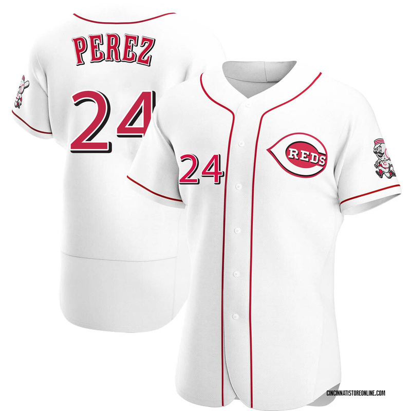 Tony Perez Men's Cincinnati Reds Home Jersey - White Authentic