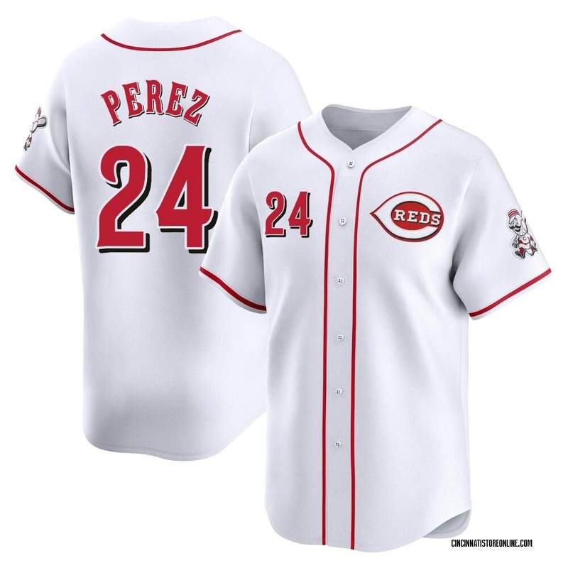 Tony Perez Men's Cincinnati Reds Home Jersey - White Limited