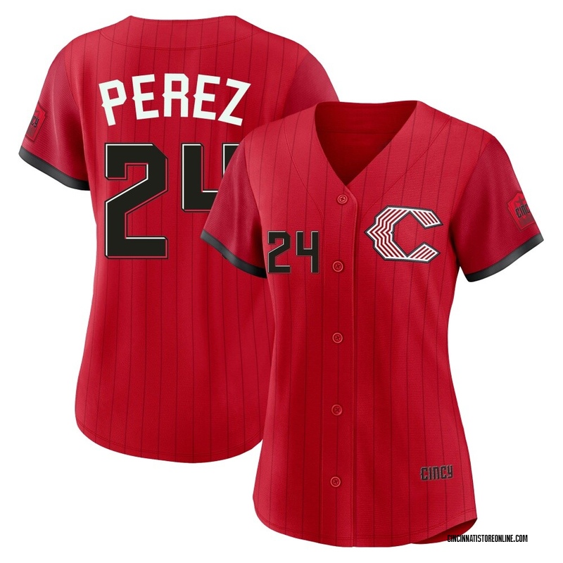 Tony Perez Women's Cincinnati Reds 2026 City Connect Stadium Jersey - Red Limited
