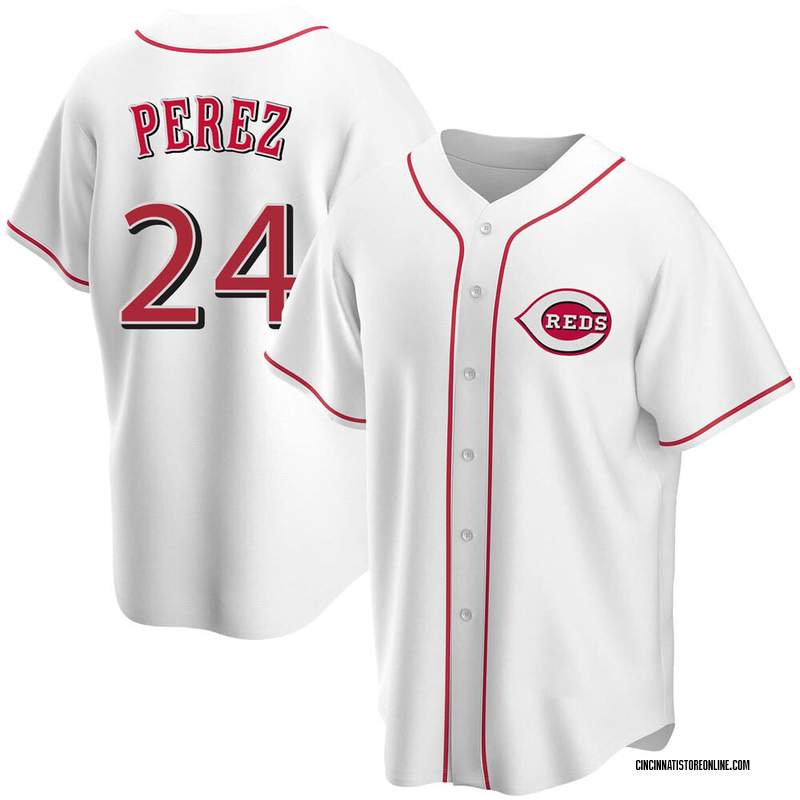 Tony Perez Youth Cincinnati Reds Home Jersey - White Replica