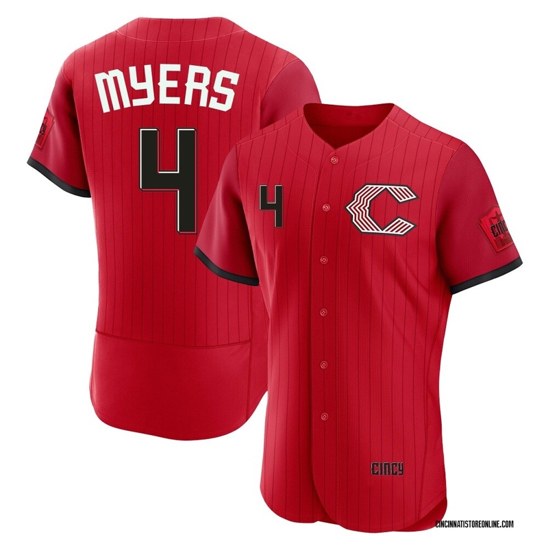 Wil Myers Men's Cincinnati Reds 2026 City Connect Stadium Jersey - Red Authentic