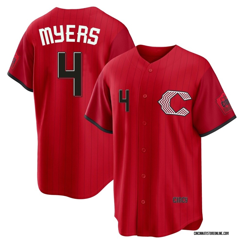 Wil Myers Men's Cincinnati Reds 2026 City Connect Stadium Jersey - Red Limited