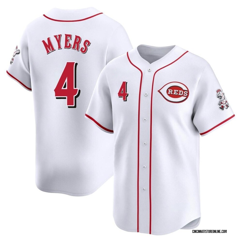 Wil Myers Youth Cincinnati Reds Home Jersey - White Limited