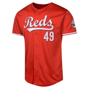 Will Banfield Men's Cincinnati Reds Alternate Jersey - Red Limited
