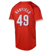 Will Banfield Men's Cincinnati Reds Alternate Jersey - Red Limited